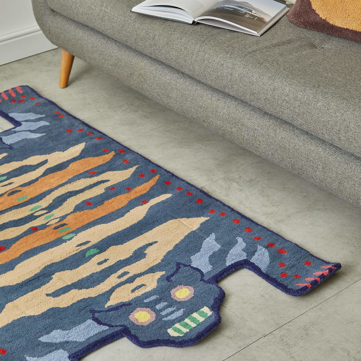 Bongusta Soulmates Rug - Medium in Blue 