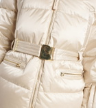 Bogner Lyra belted down ski jacket