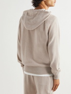 Mr P. - Wool and Cashmere-Blend Hoodie - Neutrals