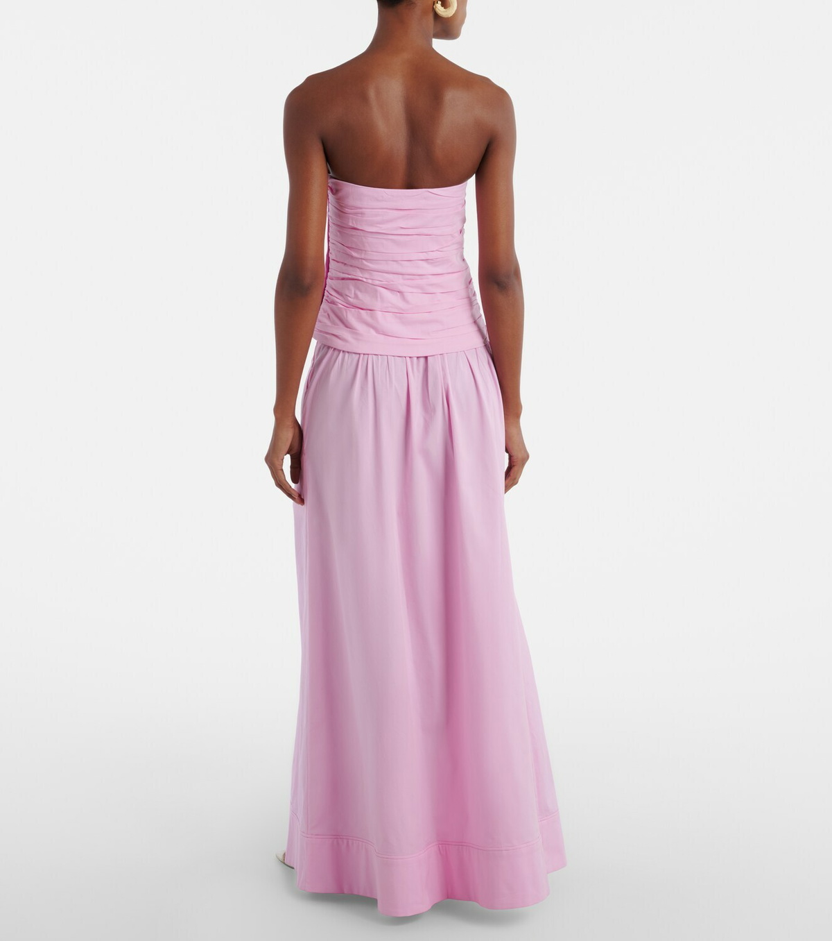Adriana Degreas Opulence ruched cotton corset