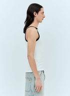 Courrèges Buckle Contrast Tank Top