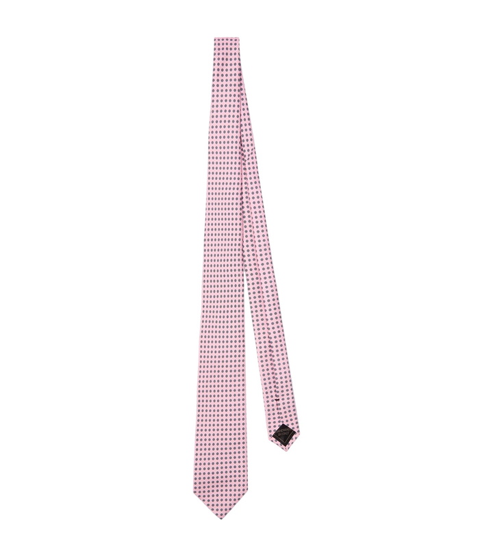 Photo: Brioni Printed silk twill tie