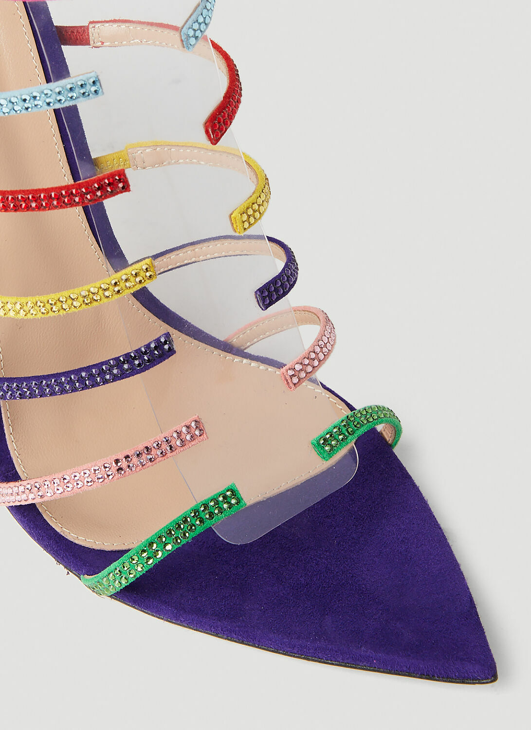 Gianvito Rossi Crystal Embellished High Heel Sandals