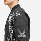 Pleasures Men's Humanoid Reversible Bomber Jacket in Black