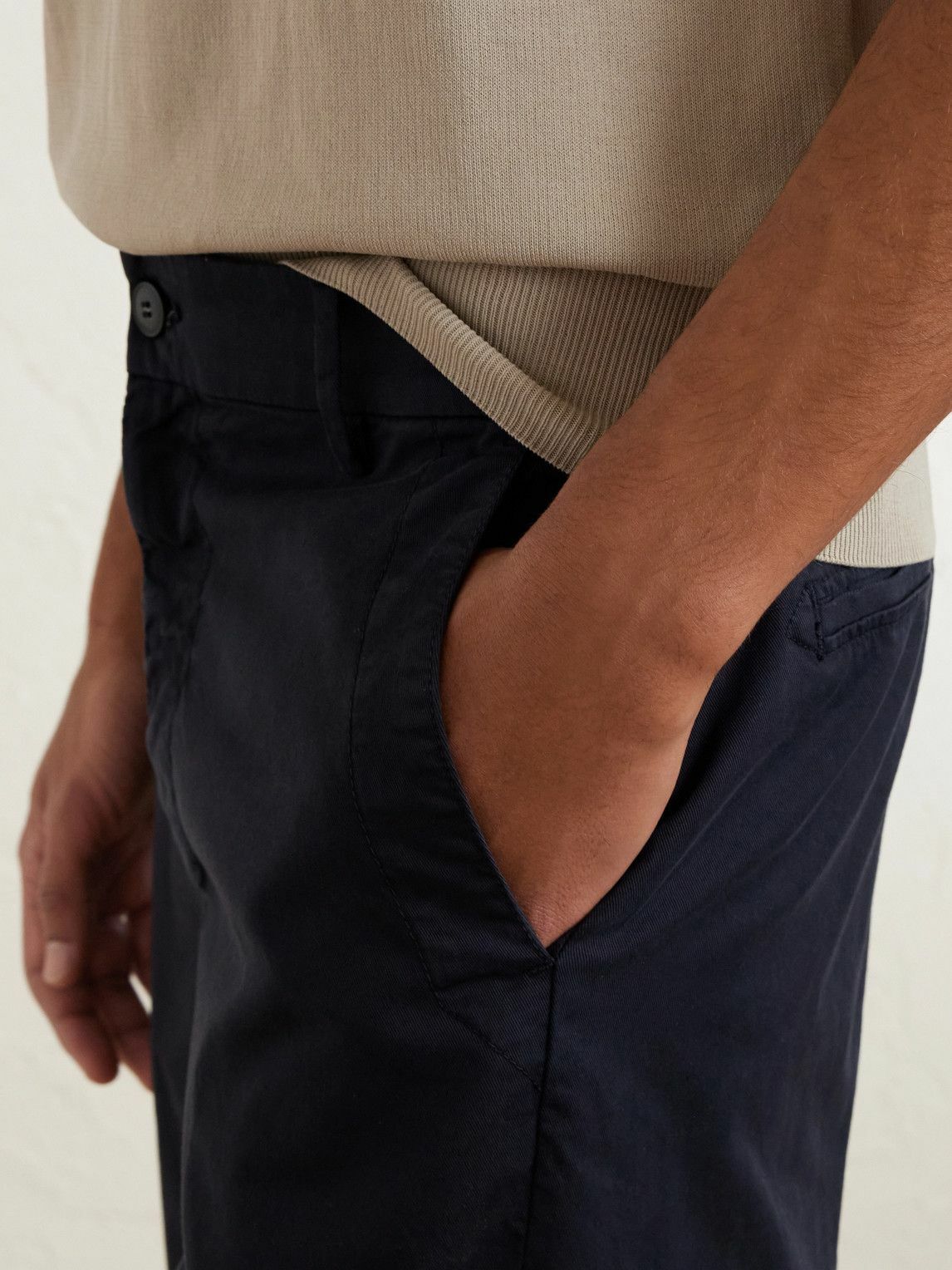 Canali - Straight-Leg Stretch Cotton-Blend Shorts - Unknown