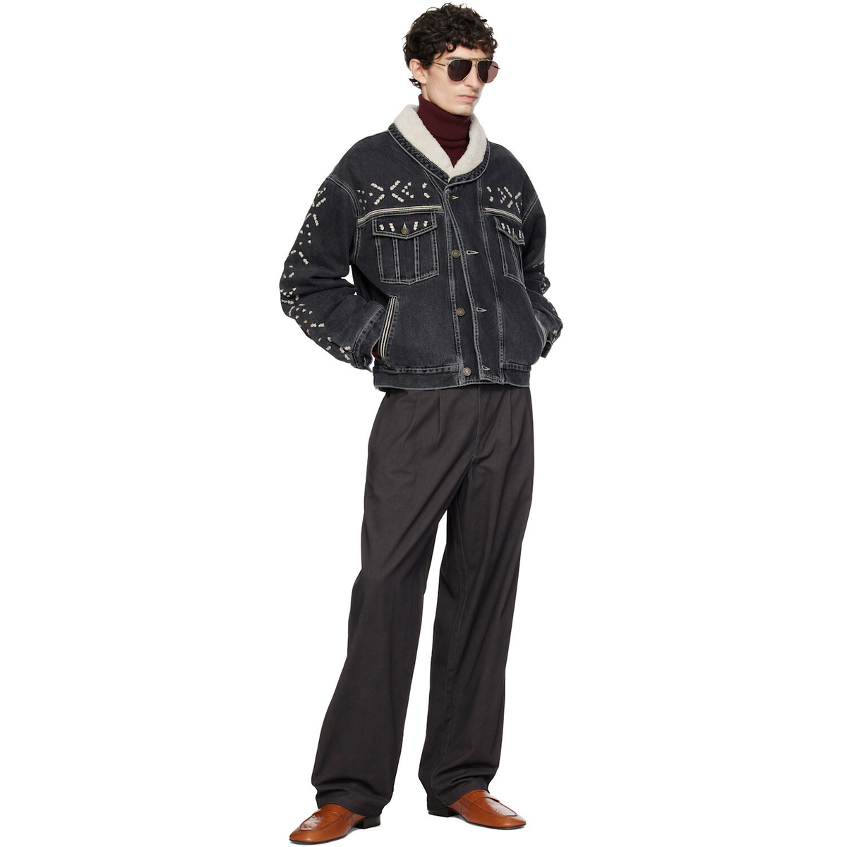Isabel Marant Gray Yostin Trousers