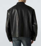 Gucci Horsebit leather jacket
