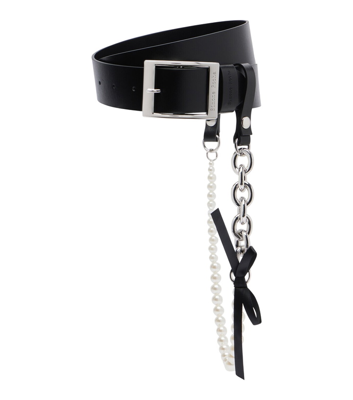 Photo: Simone Rocha Embellished leather belt