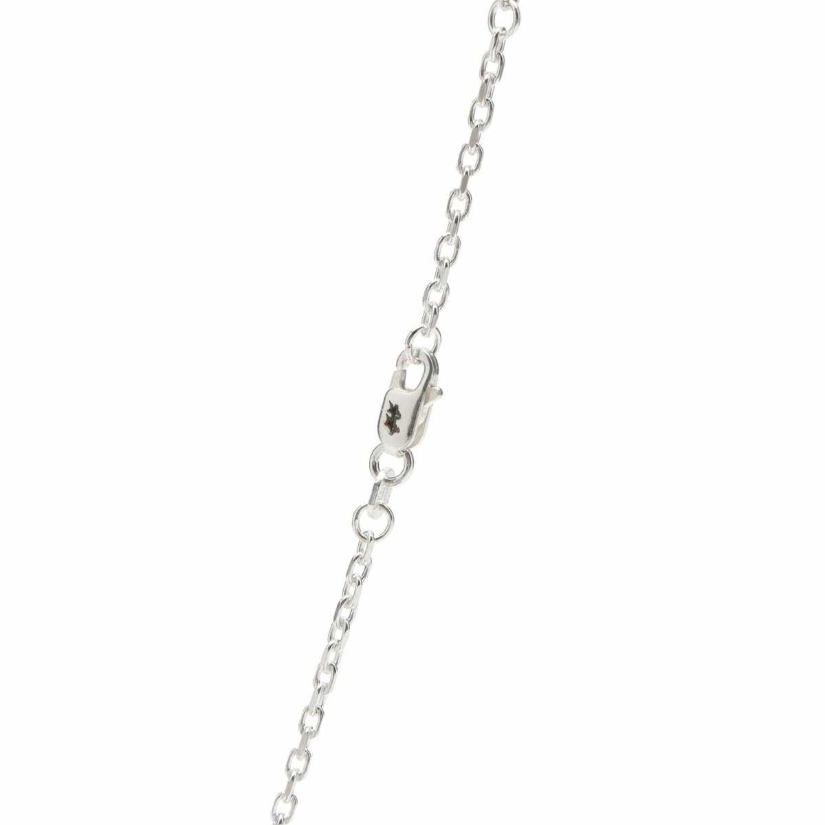 TwoJeys All-Over Heart Necklace in Silver 