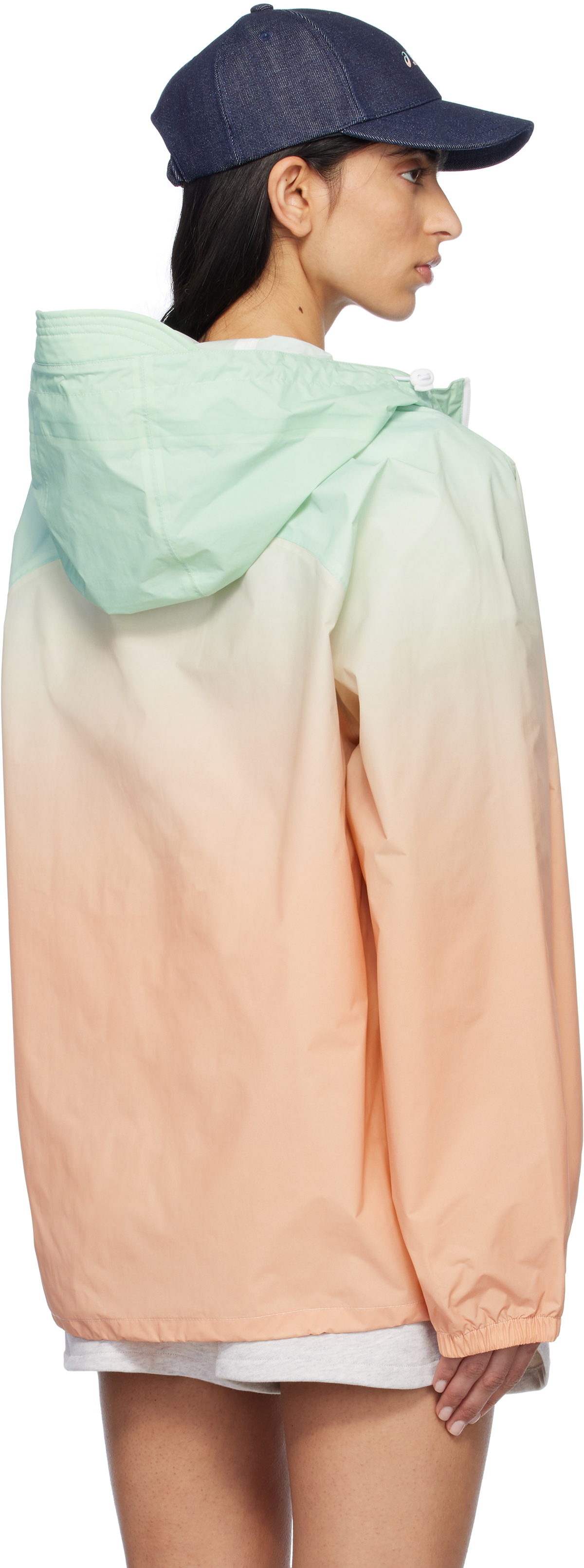 A.P.C. Blue & Pink ASICS Edition Meadow Jacket A.P.C. A.P.C. Blue & Pink ASICS Edition Meadow Jacket A.P.C.