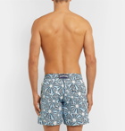 Vilebrequin - Moorea Mid-Length Printed Swim Shorts - Men - Blue