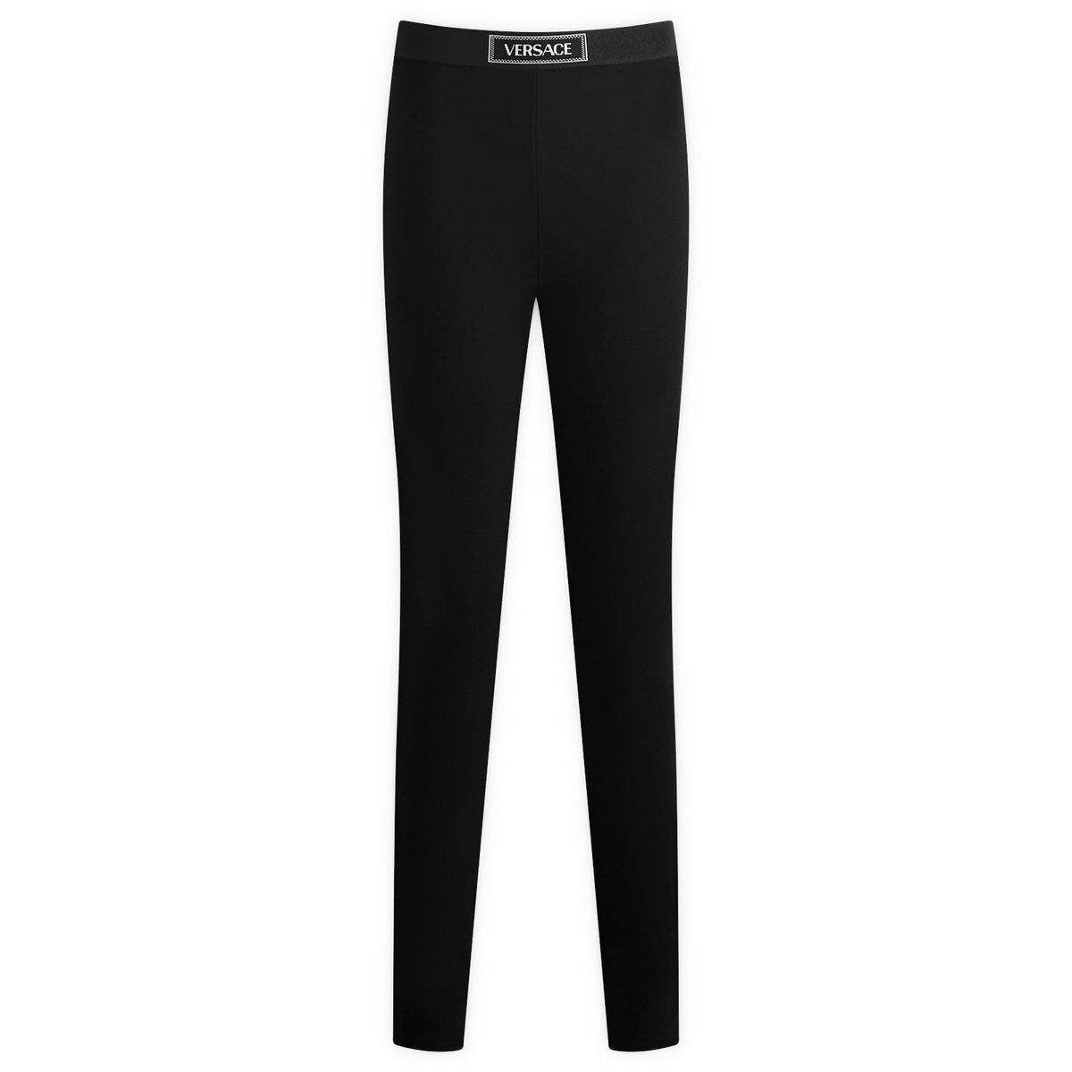 Versace Women's Leggings in 1B000-Black Versace
