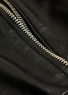 Studio Nicholson Piston Leather Jacket Black