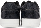 BAPE Black Python Sta Sneakers