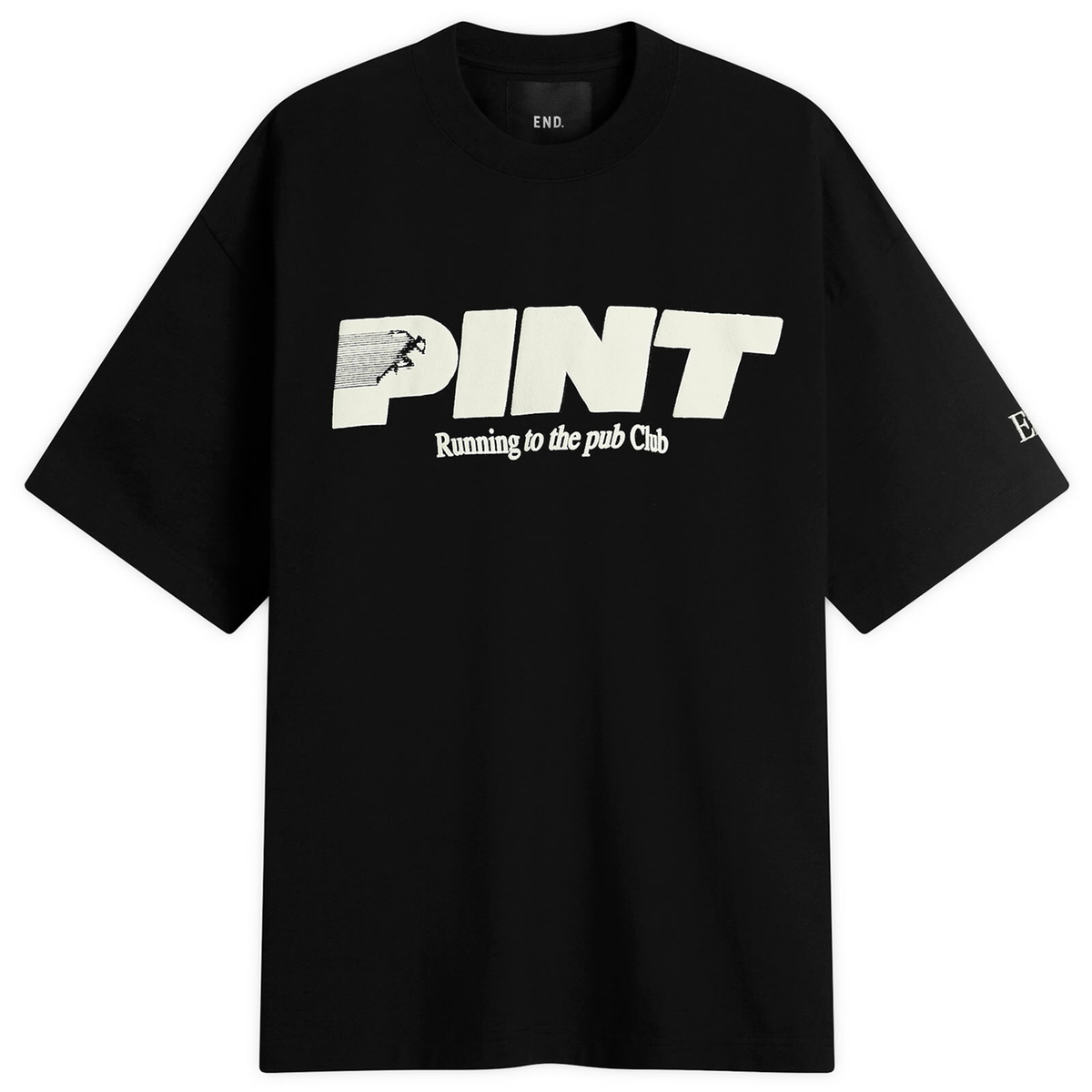 END. Pint Club T-Shirt in Black