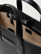 Dunhill - 1893 Harness North South Full-Grain Leather Tote Bag