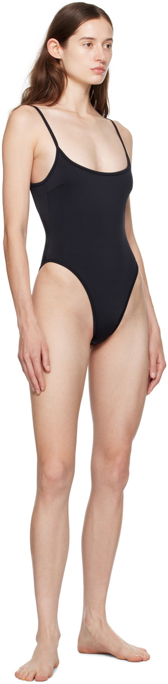 Haight SSENSE Exclusive Black Pipping Thidu Swimsuit