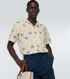 Orlebar Brown - Marne fil-coupé bowling shirt