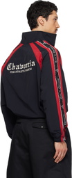 WILLY CHAVARRIA Black Casa De Chavarria Tape Jacket