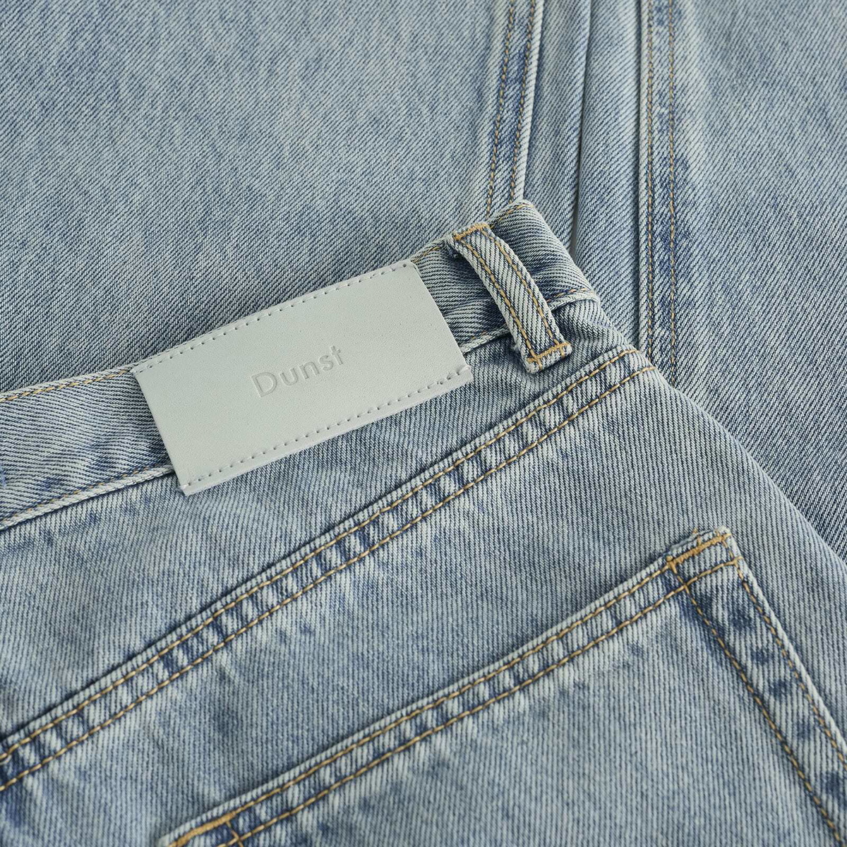 DUNST Women's 90s Wide Leg Jeans in Light Blue