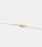 Ileana Makri Convolute Snake 18kt gold necklace with gemstones