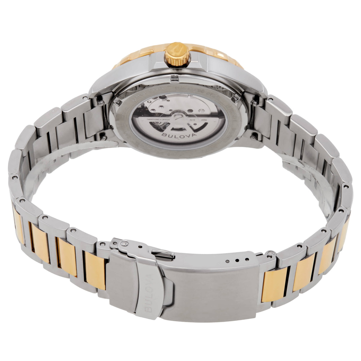 Bulova Marine Star Automatic Green Dial Mens Watch 98B467
