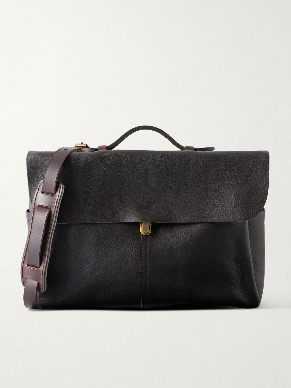 Bleu de Chauffe - Charles Full-Grain Leather Briefcase