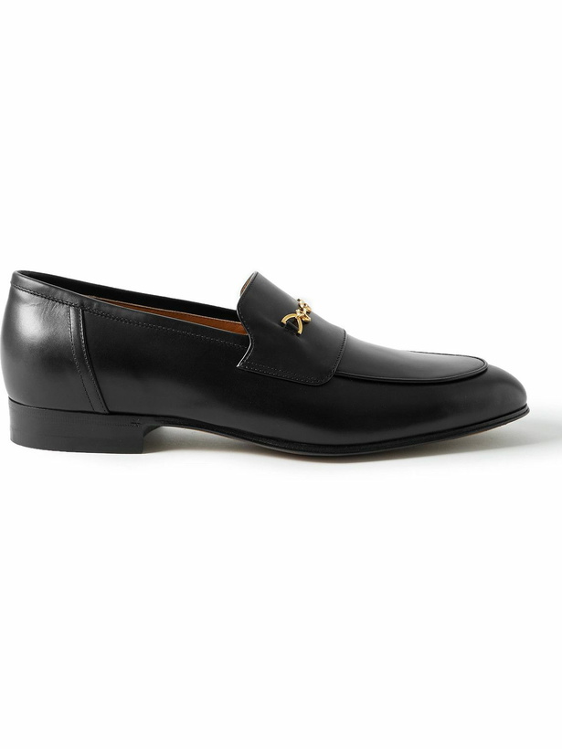 Photo: GUCCI - Ed Horsebit Leather Loafers - Black