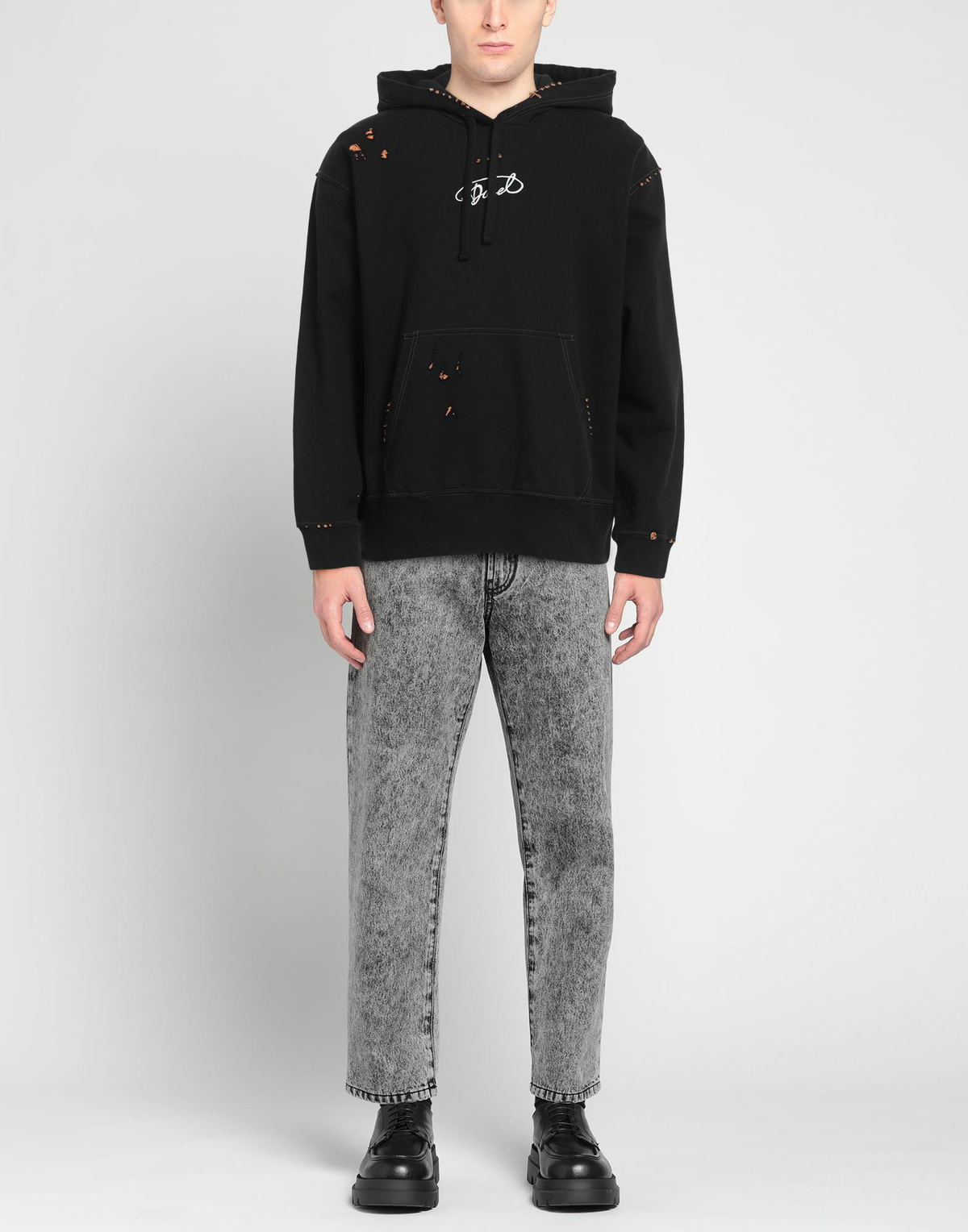 Diesel Mens Sweatshirt in Black