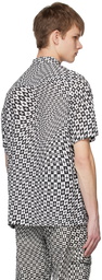 Ksubi Black & White Check Out Resort Shirt