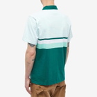 Tired Skateboards Men's Summer Polo Shirt in White/Blue