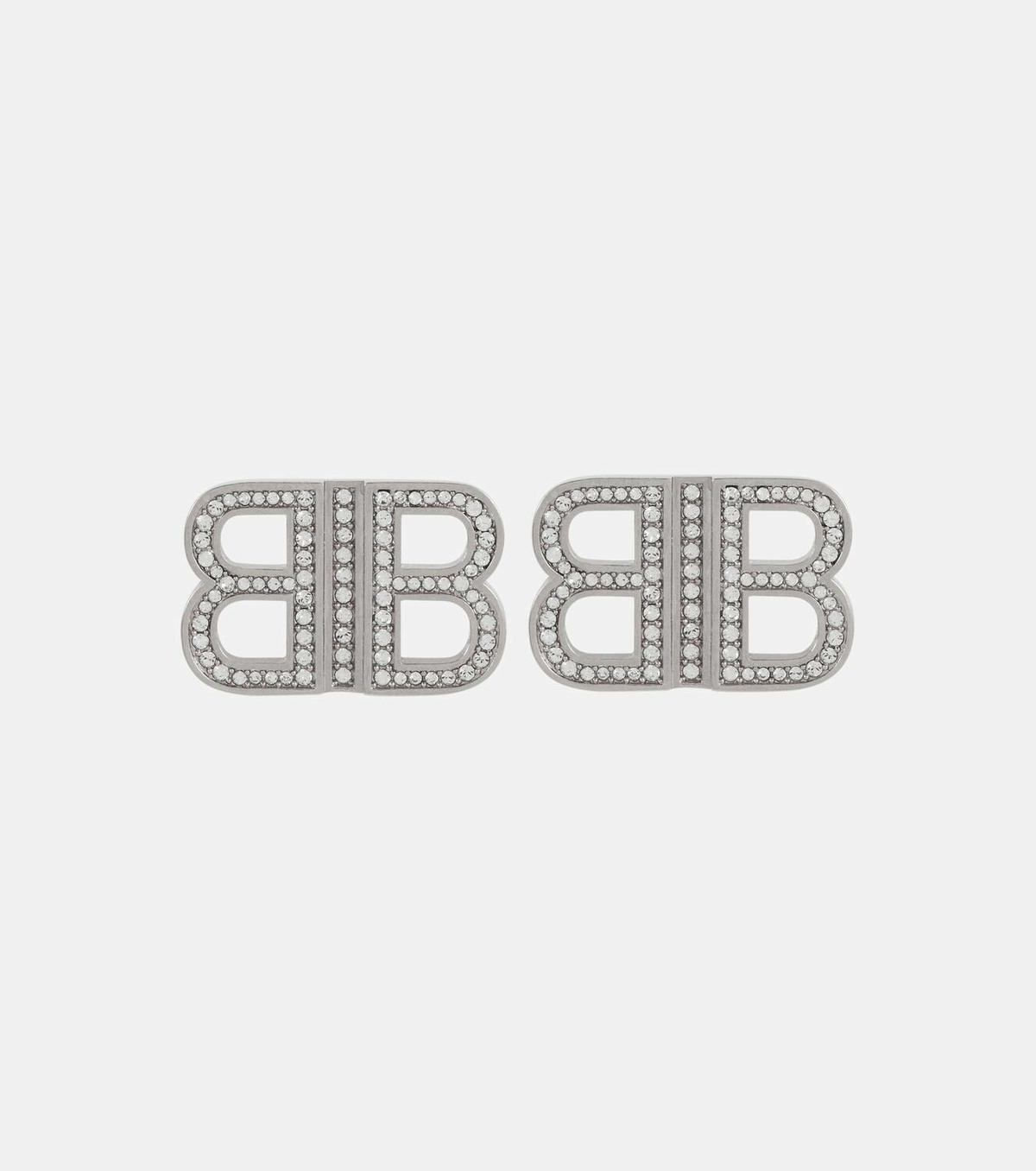 ◆SALE◆直営店◆【BALENCIAGA】Hourglass クラッシュ ピアス Balenciaga Hourglass embellished earrings Balenciaga
