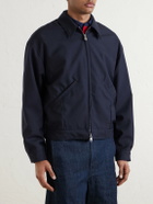 Valstar - Stan Wool Bomber Jacket - Blue