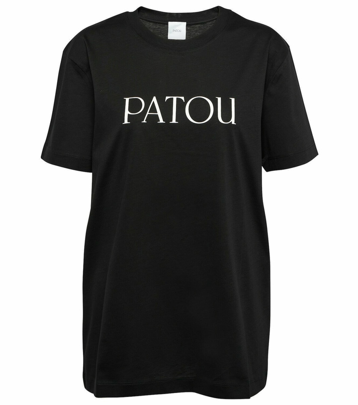 Photo: Patou Logo cotton jersey T-shirt