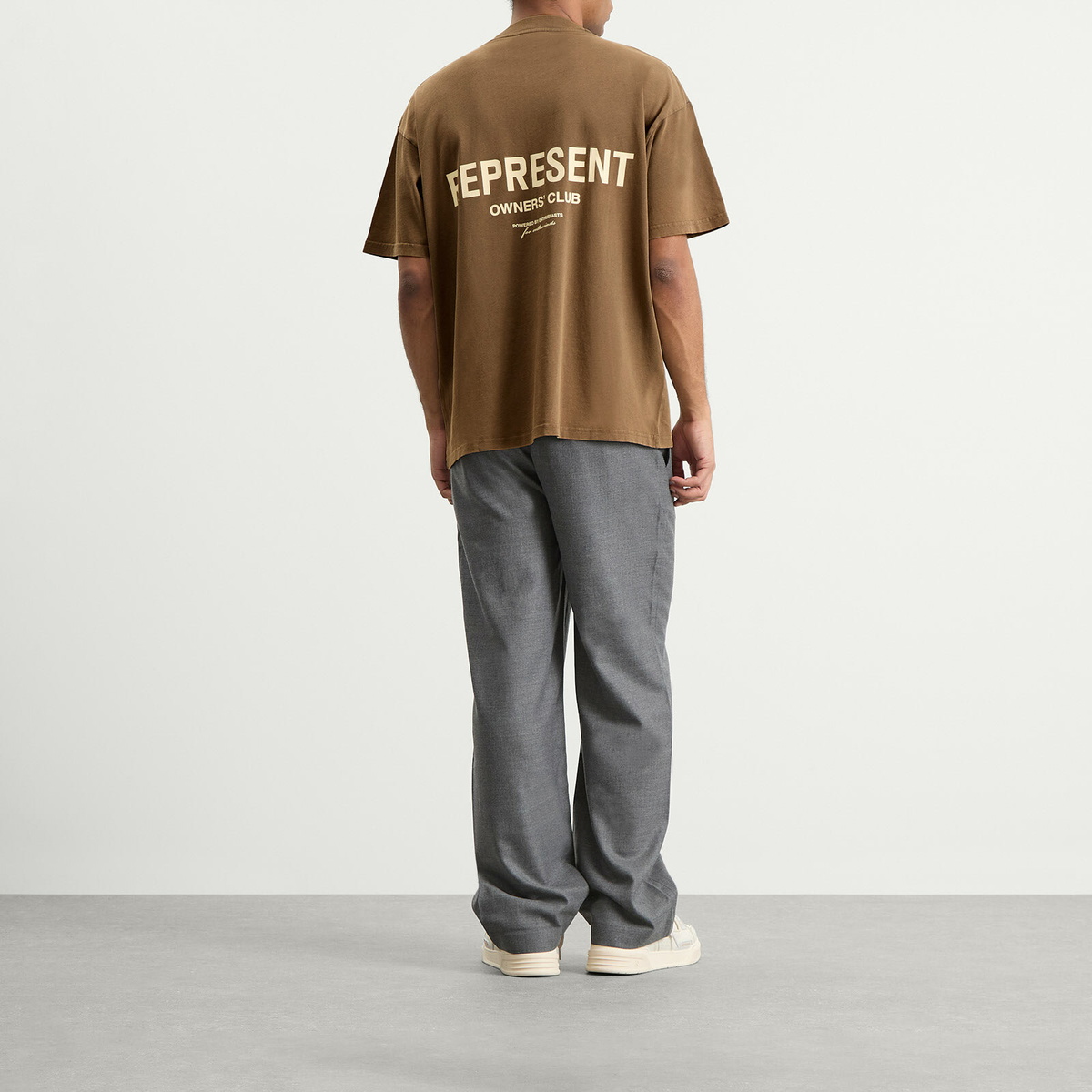 Represent Men's Owners Club T-Shirt in Almond