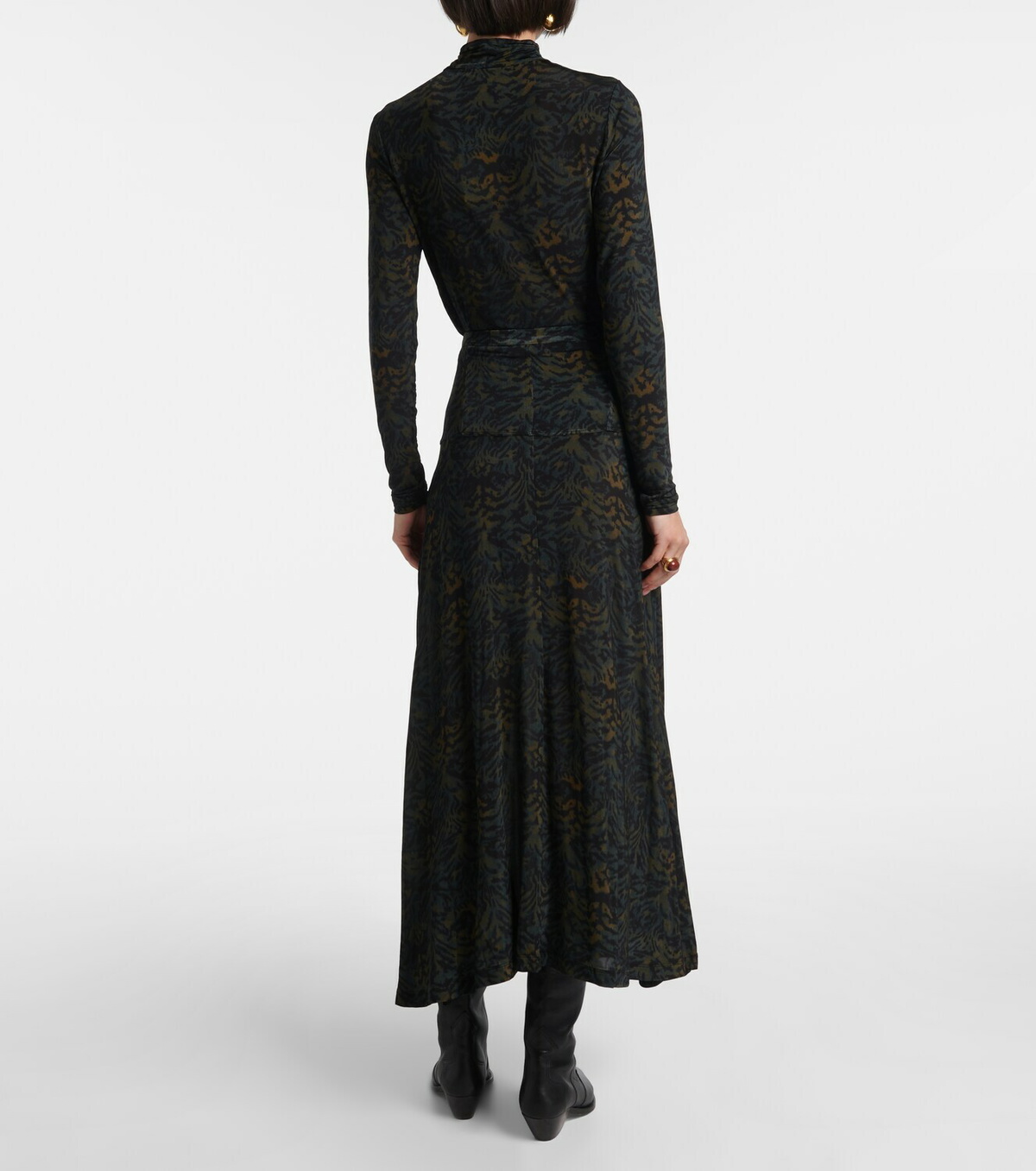 Ulla Johnson Paola printed jersey maxi skirt