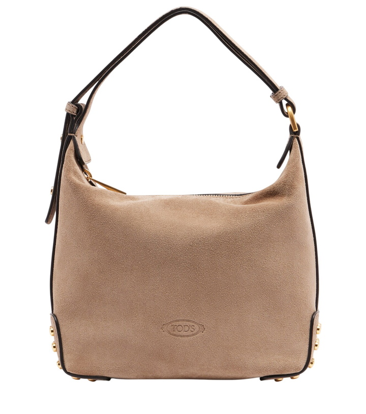 Photo: Tod's Sacca Mini suede shoulder bag