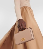 Valentino Garavani VLogo leather wallet on chain