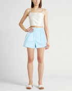 Roberto Collina Womens Shorts & Bermuda Shorts Sky in Blue