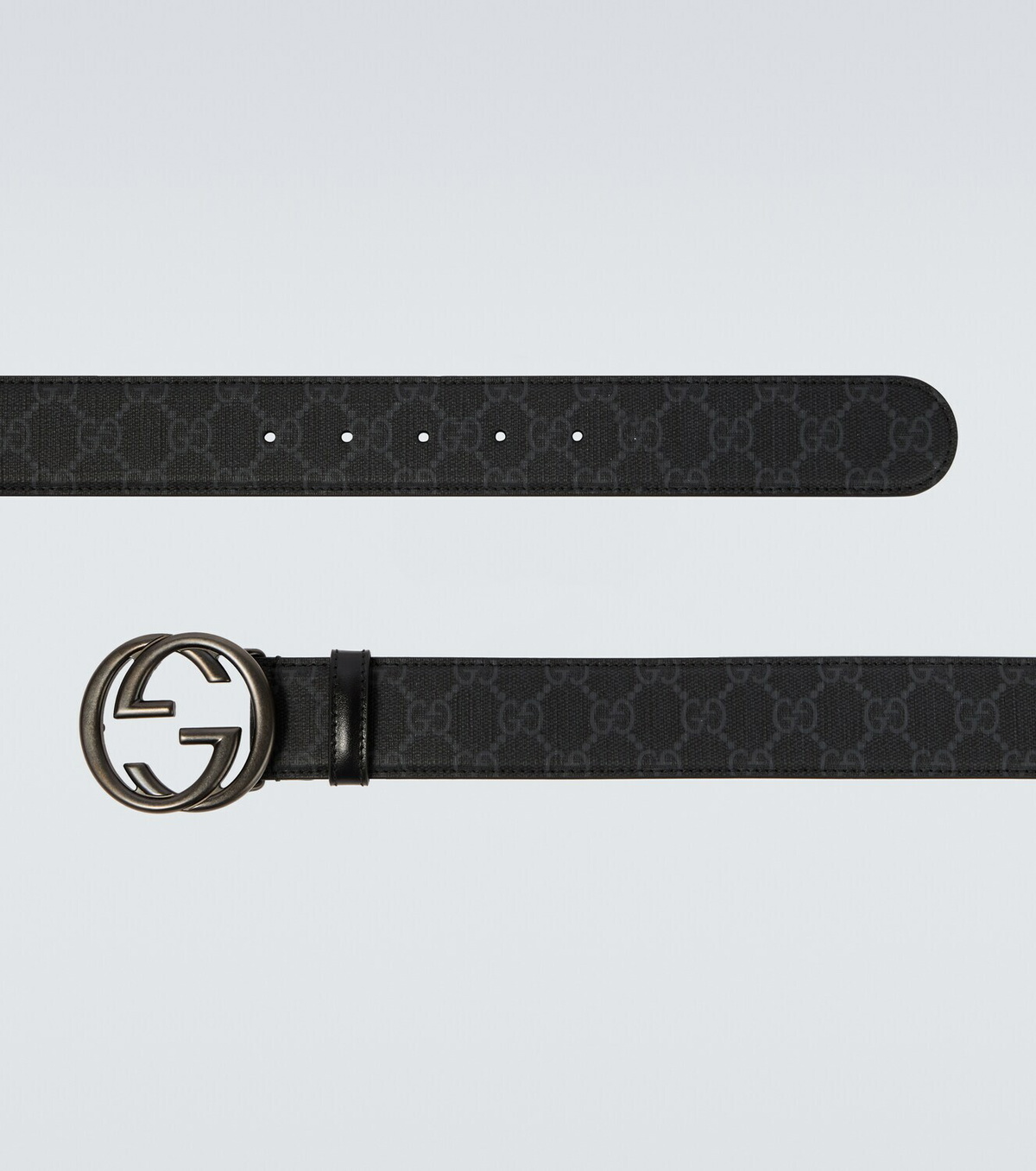 Gucci Interlocking G reversible belt