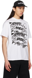 Aries White Connecting T-Shirt