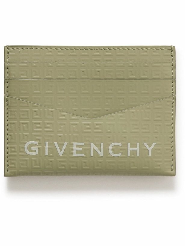 Photo: Givenchy - Logo-Embossed Leather Cardholder