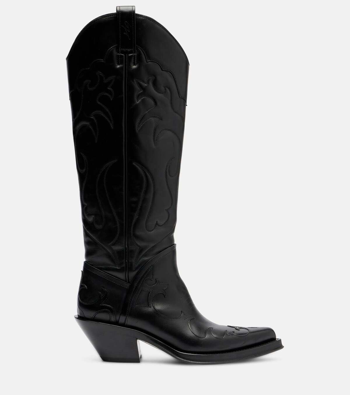Gabriela Hearst Capitana leather cowboy boots