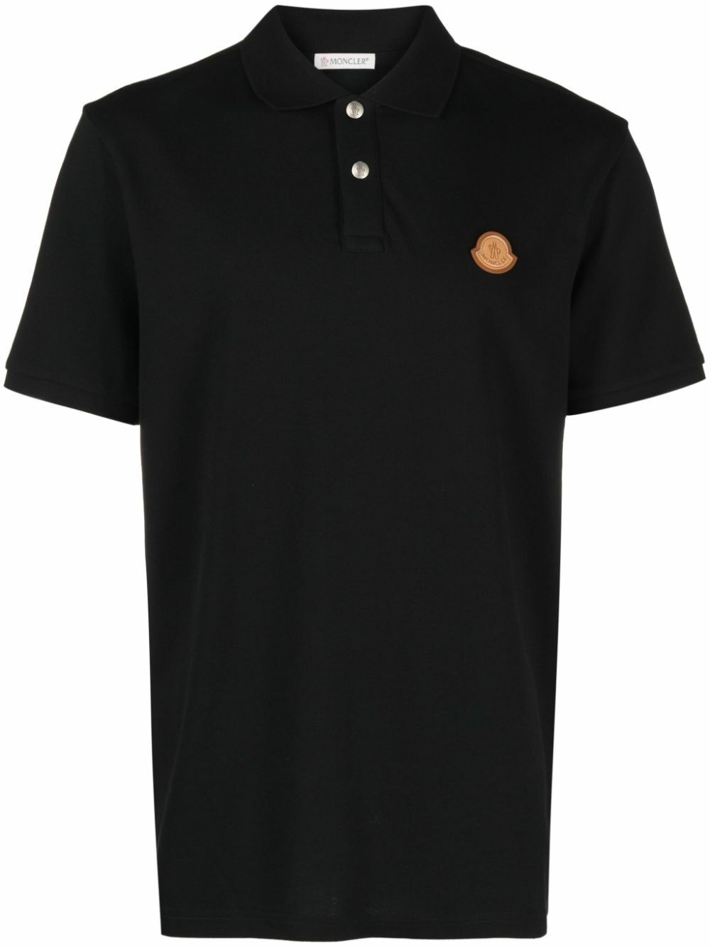 MONCLER - Cotton Polo Shirt With Logo Moncler