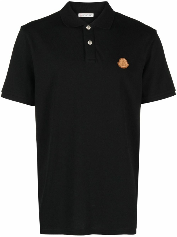 Photo: MONCLER - Cotton Polo Shirt With Logo