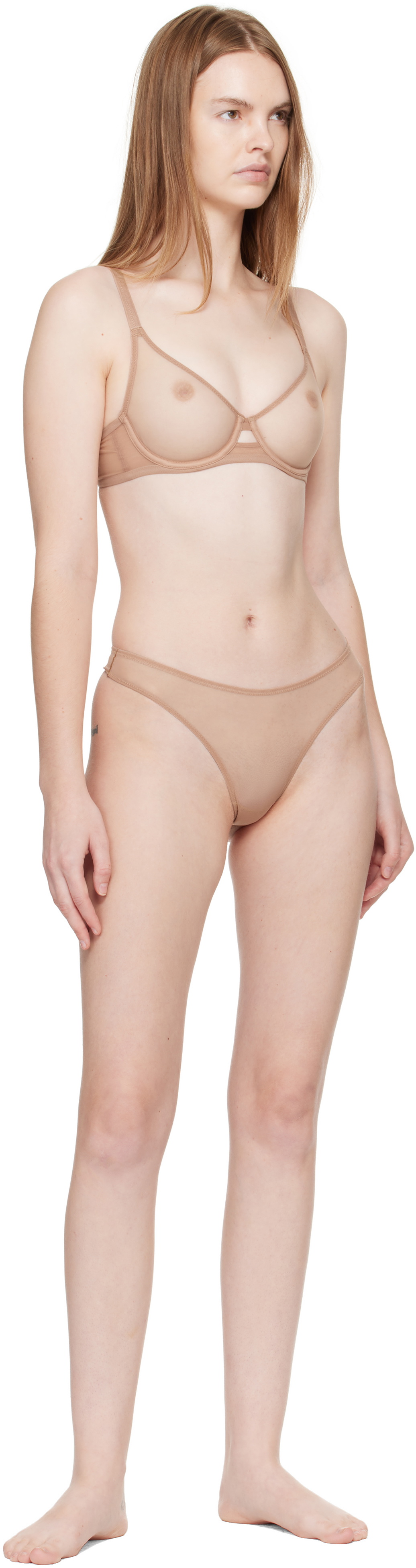 Agent Provocateur Beige Lucky Bra