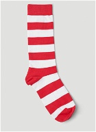 Kenzo - Striped Socks in Red