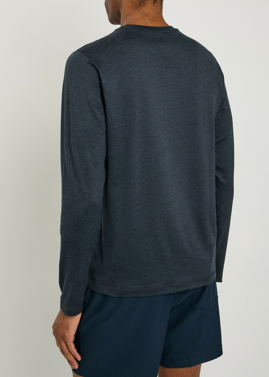 Vuori Ponto Performance Jersey T-shirt Navy