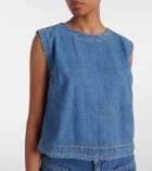 Velvet Loren denim top