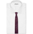 Paul Smith - 6cm Pin-Dot Silk-Faille Tie - Men - Burgundy